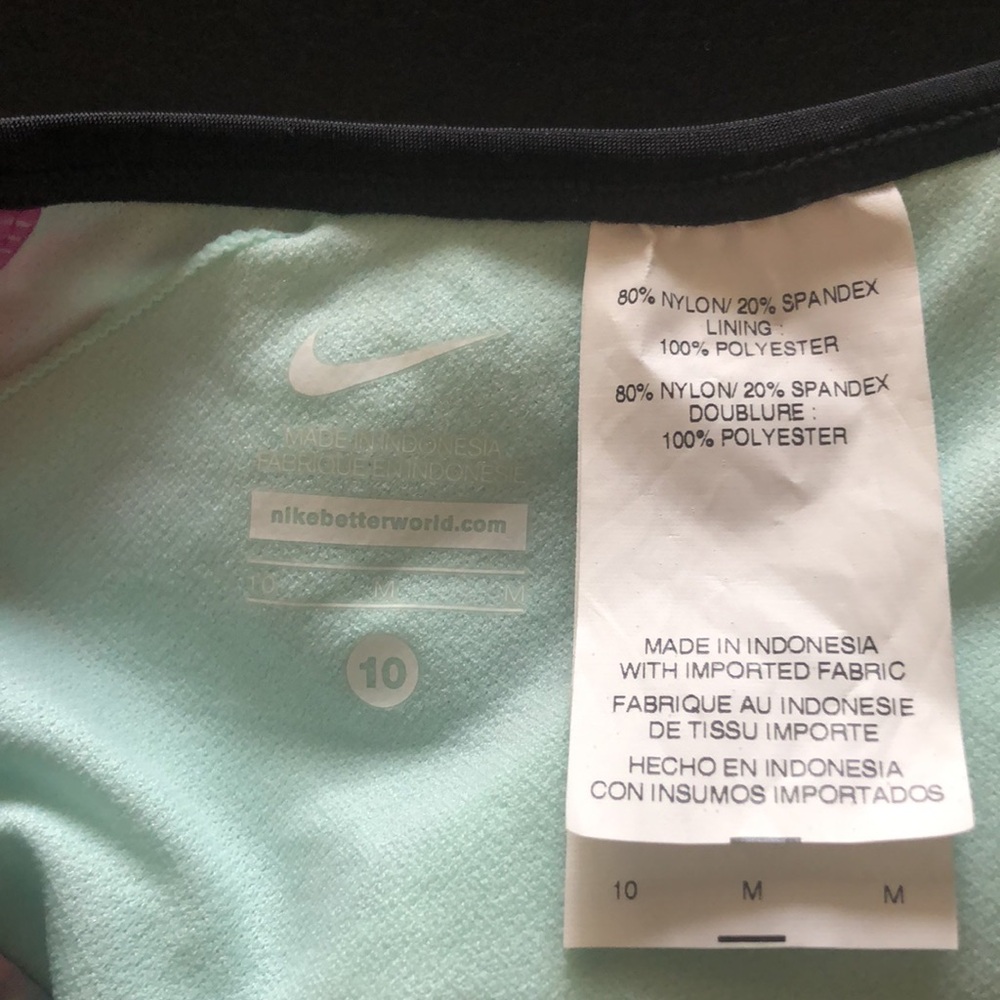 Nike Multi-Color Racerback Tankini Top - Picture 4 of 5